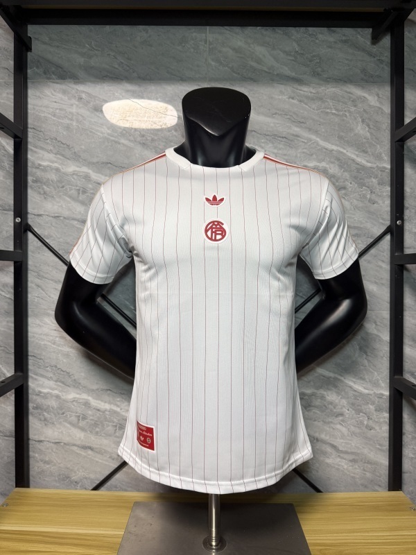 AAA Quality Bayern Munich 25/26 Special Retro White Jerse(Player